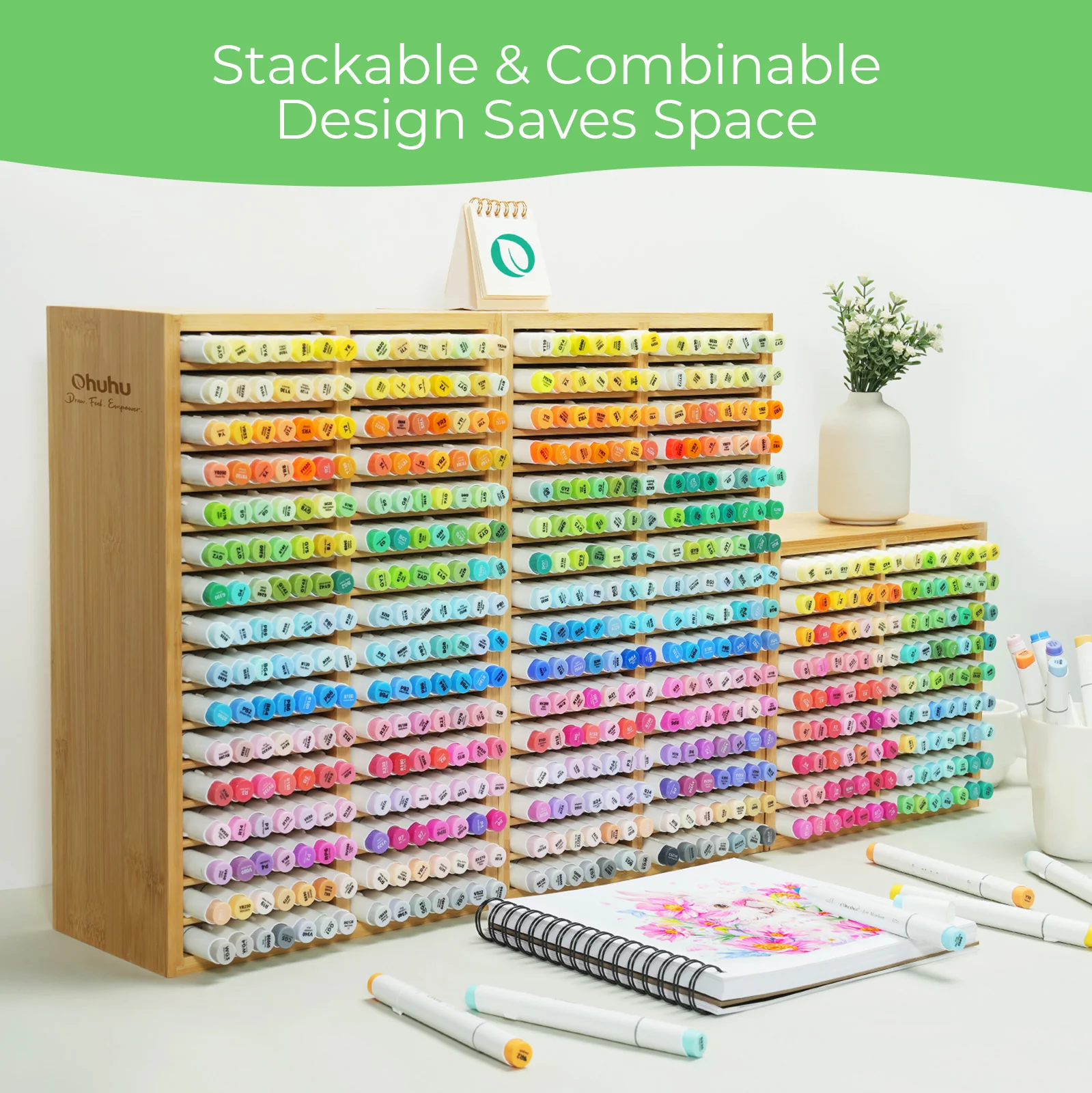Ohuhu Bamboo Marker Organizer (Europe Only) - Image 16