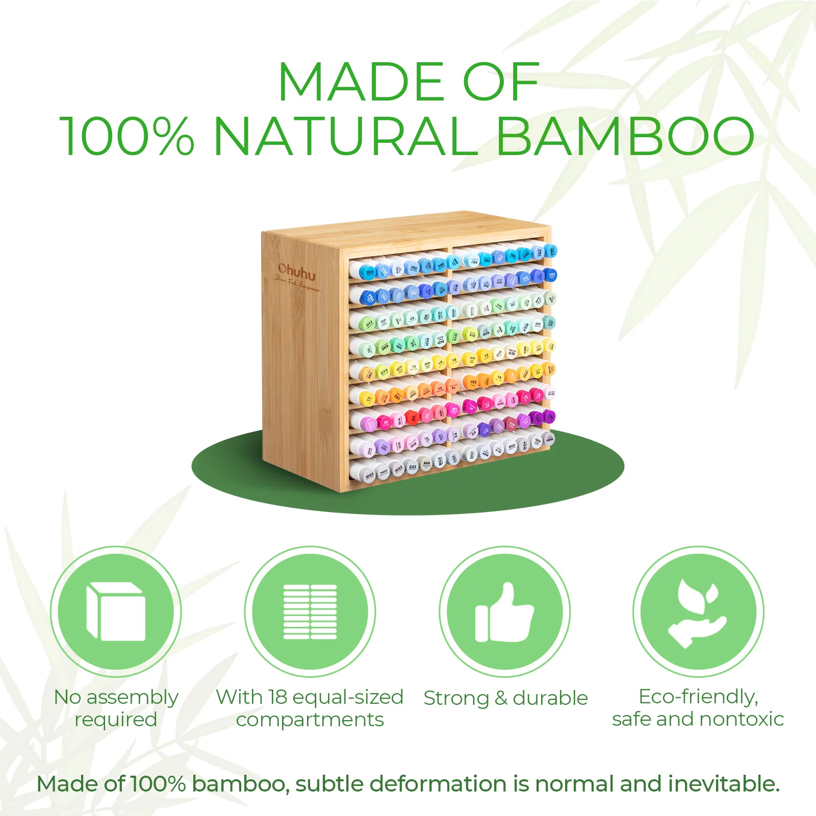 Ohuhu Bamboo Marker Organizer (Europe Only) - Image 25