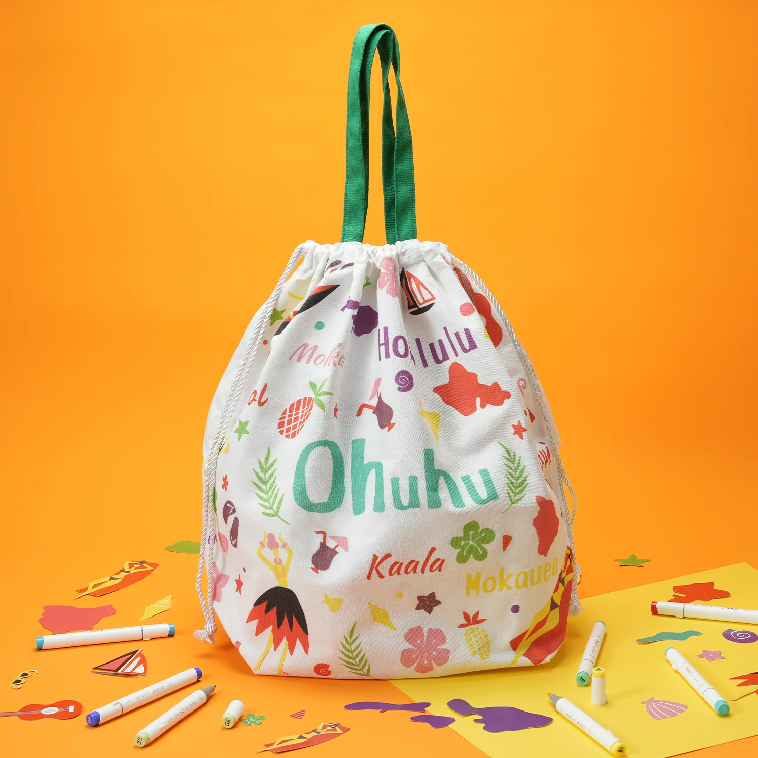 Ohuhu Canvas Gift Bag for Multi-purpose, Available in Two Sizes (Ships from Asia Warehouse) - Image 8