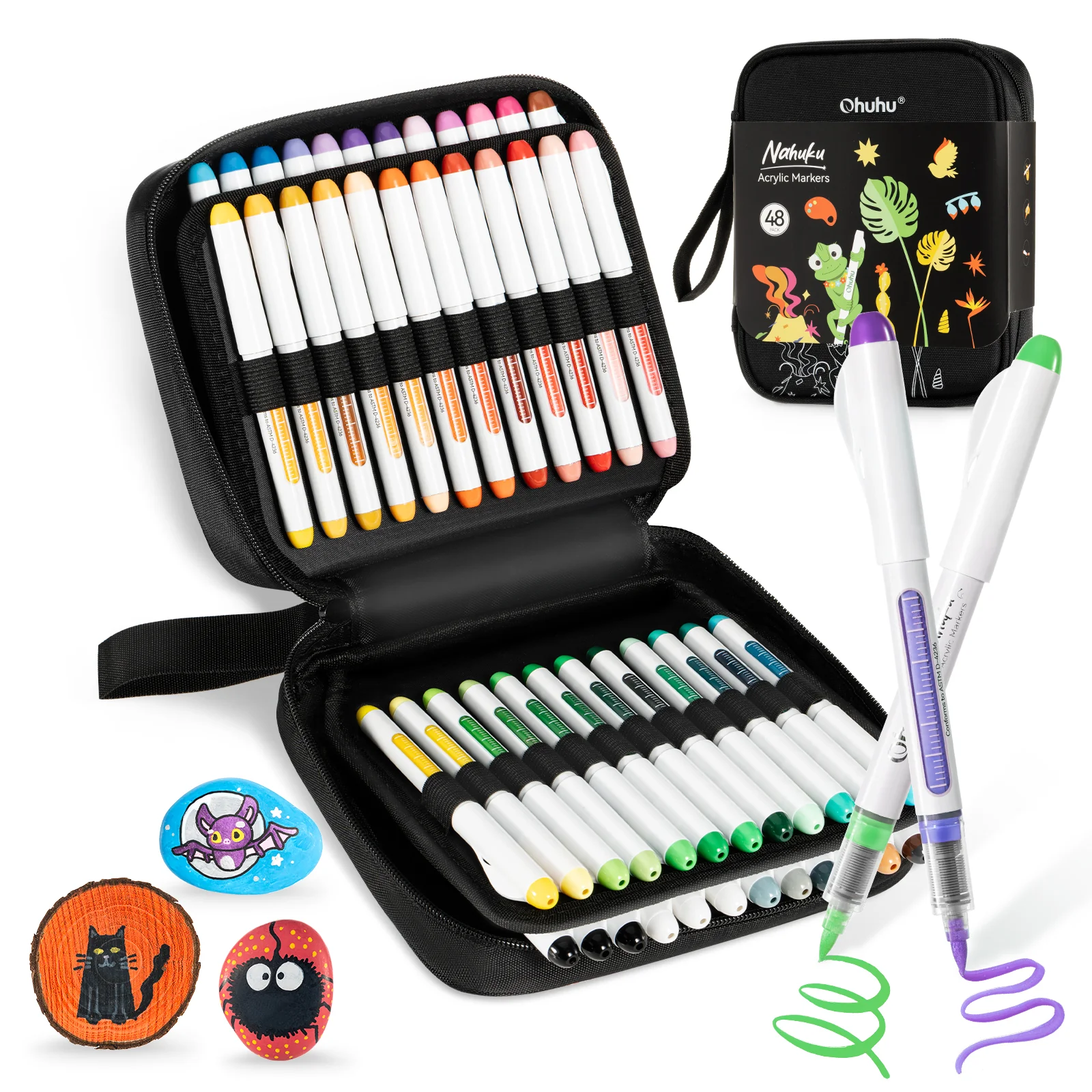 Ohuhu Nahuku Direct-ink Acrylic Markers - Image 10
