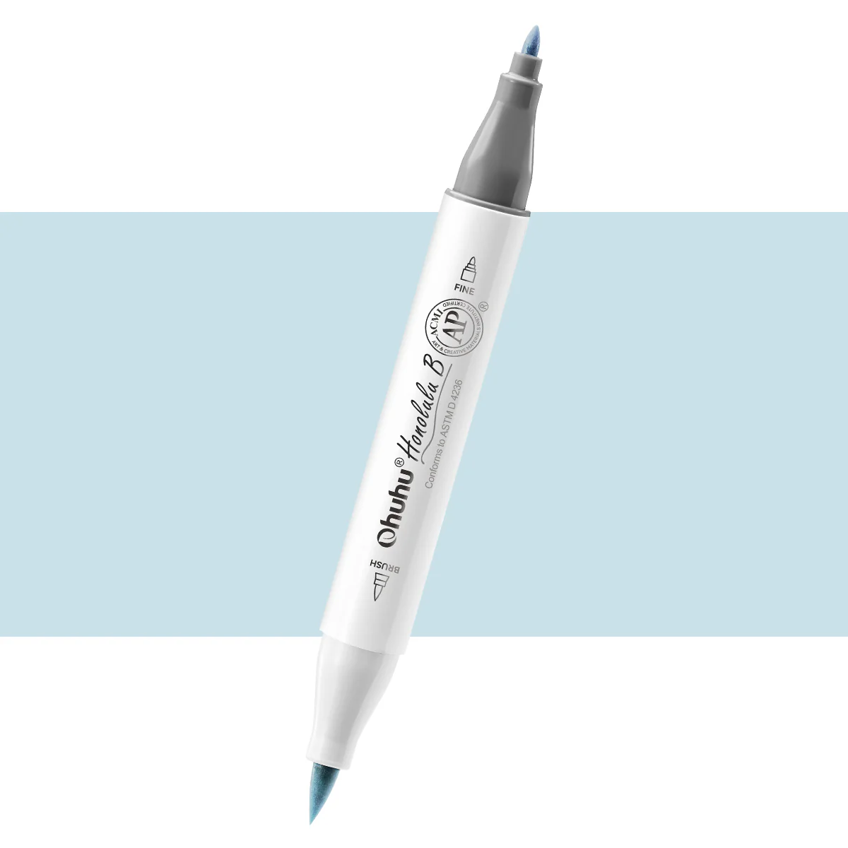 Ohuhu Honolulu B B03 (Replace B030) Individual Marker, Brush & Fine