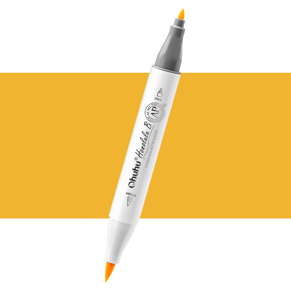 Ohuhu Honolulu B Y111 (Replace Y2) Individual Marker, Brush & Fine