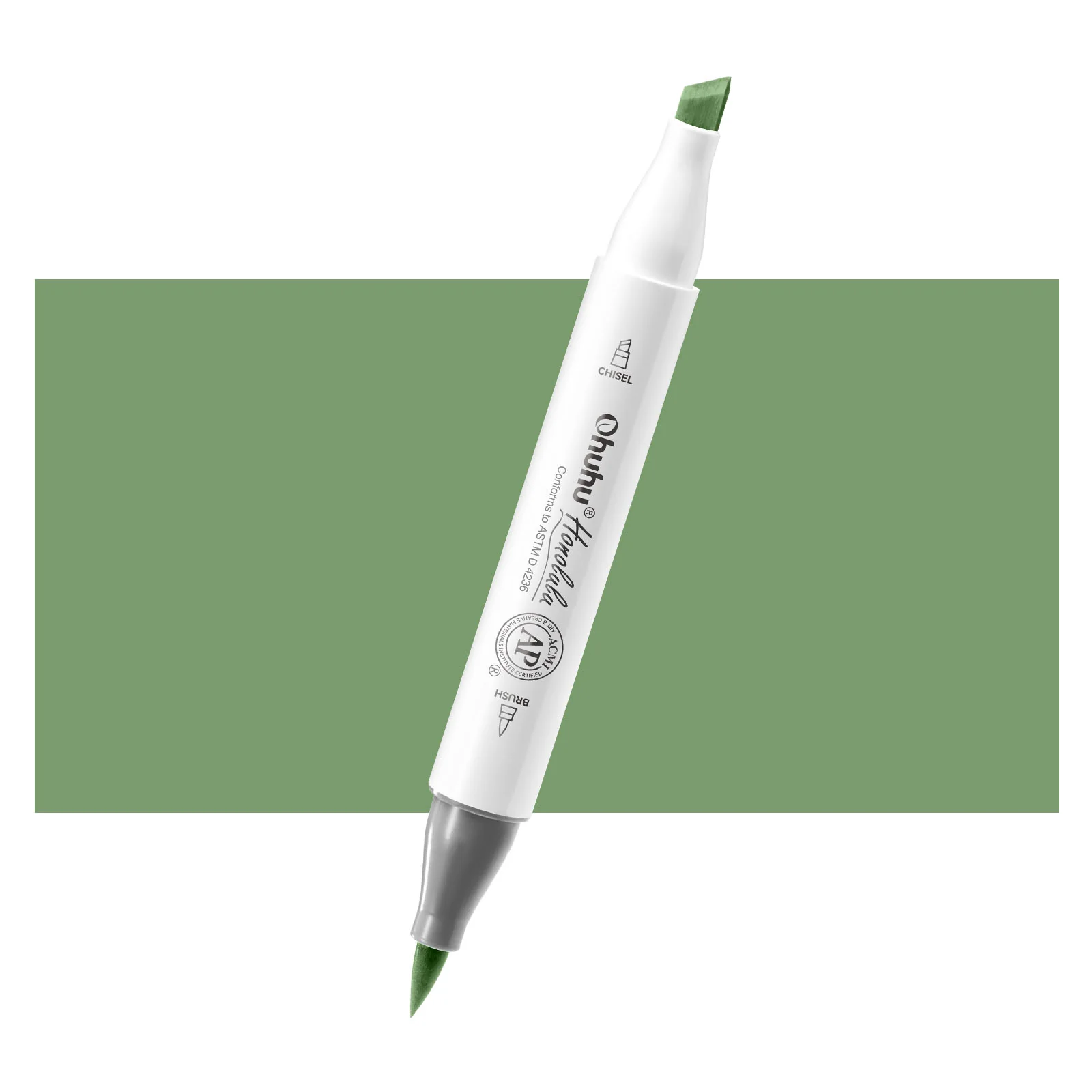 Ohuhu Honolulu G470 / YG413 Individual Marker, Brush & Chisel
