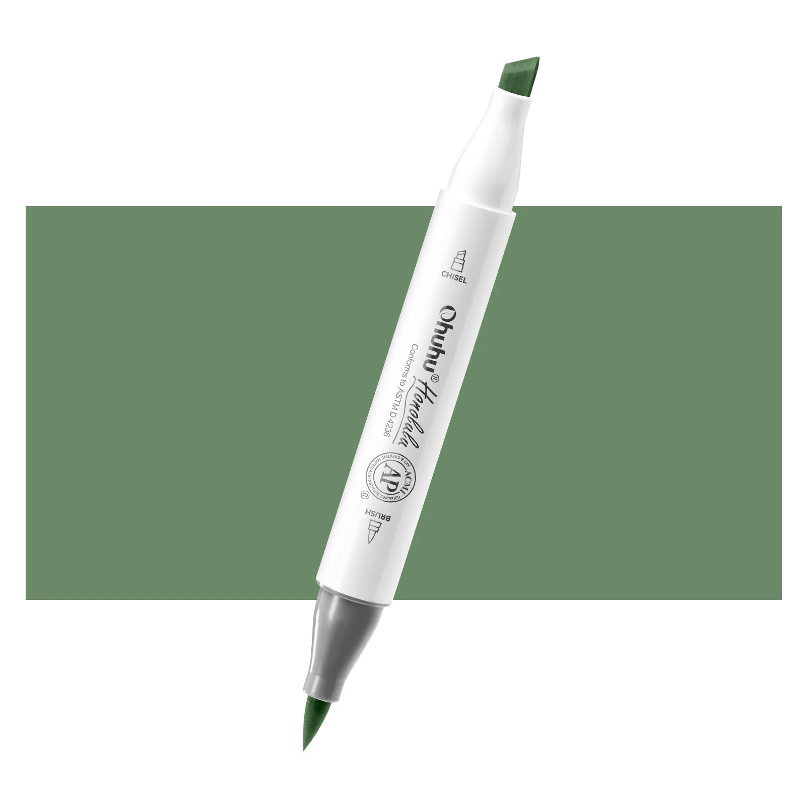Ohuhu Honolulu GY43 / YG414 Individual Marker, Brush & Chisel