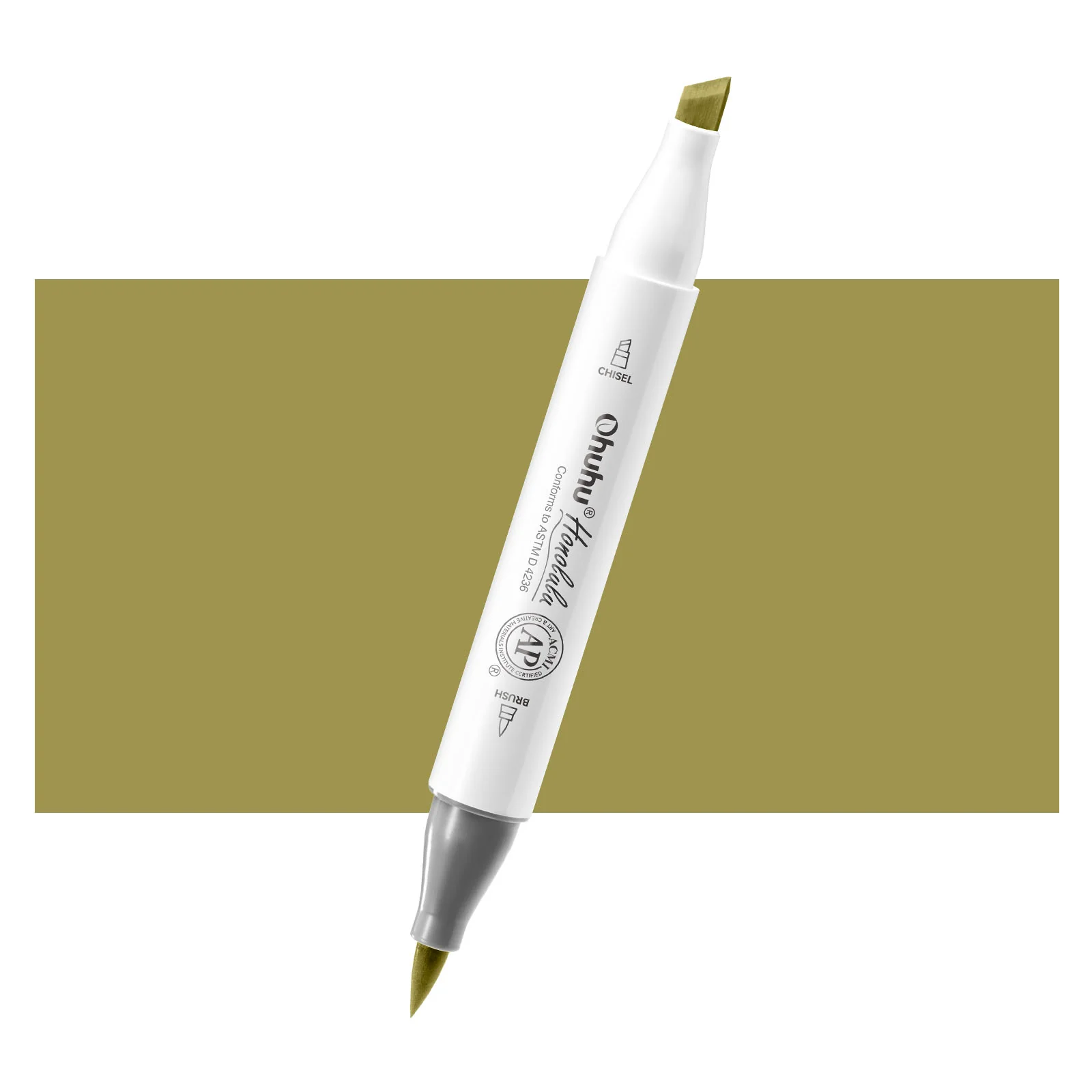 Ohuhu Honolulu GY8 / YG212 Individual Marker, Brush & Chisel