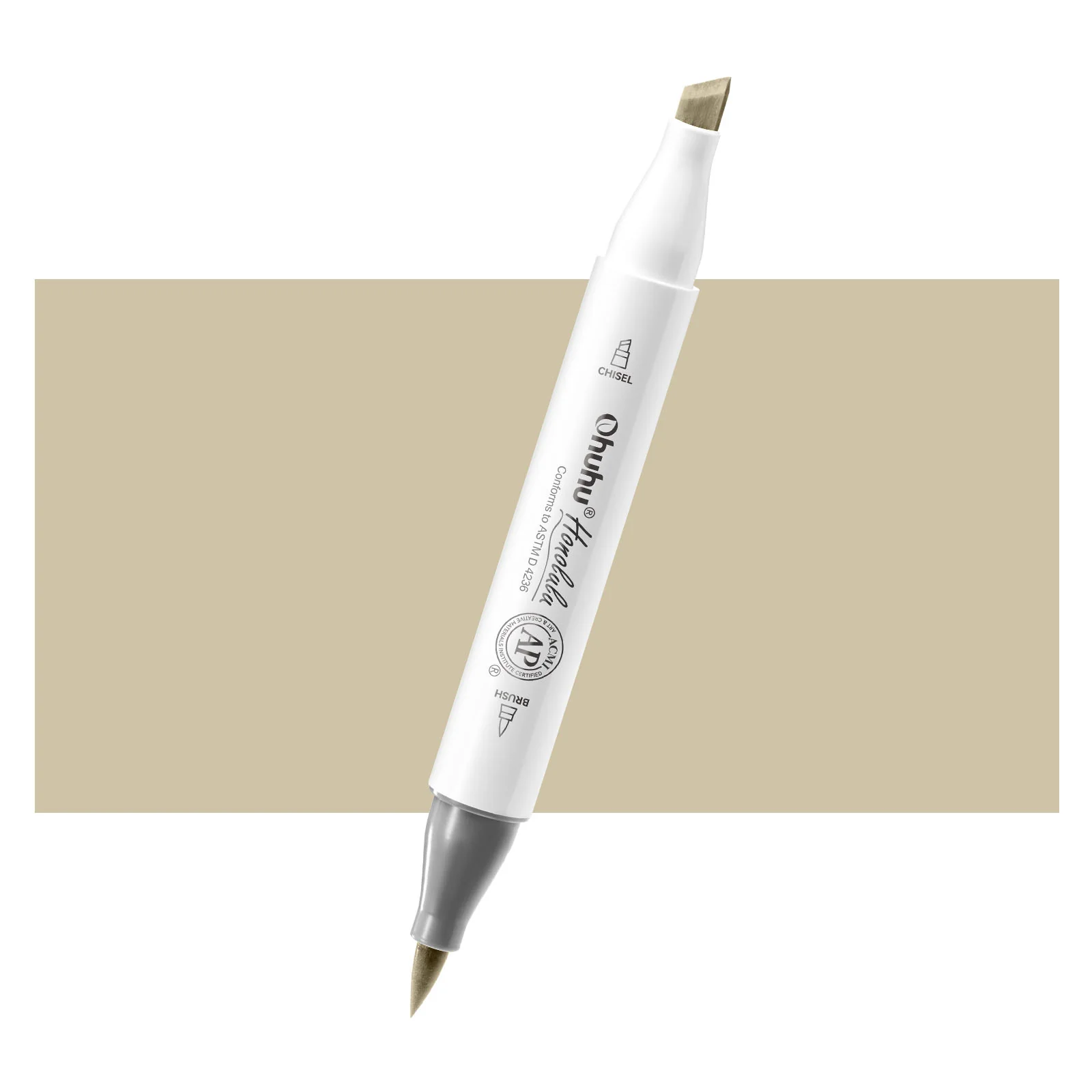 Ohuhu Honolulu YG080 / E19 Individual Marker, Brush & Chisel