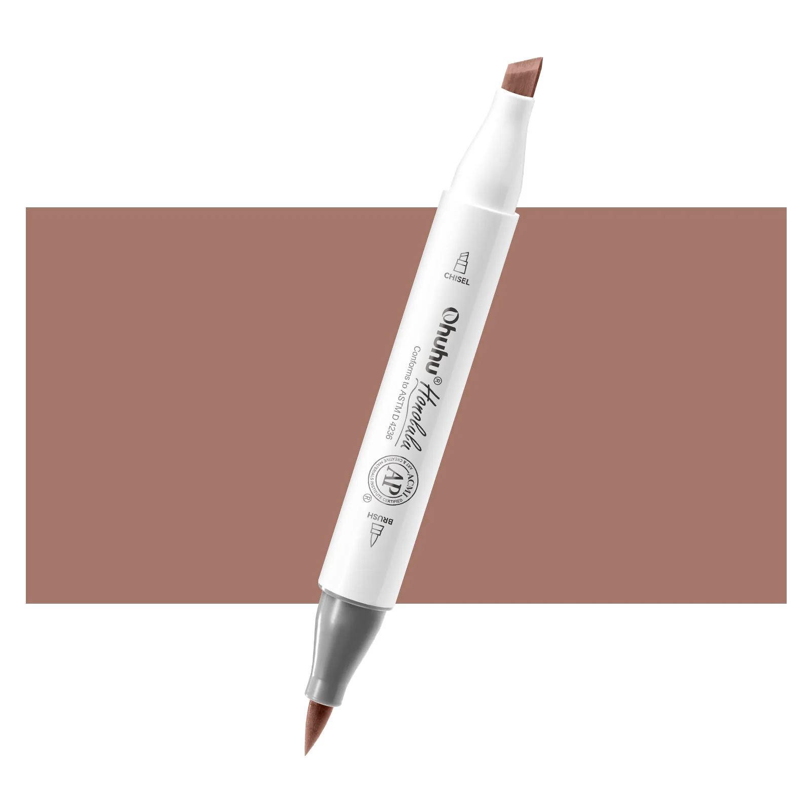 Ohuhu Honolulu YR10 / E612 Individual Marker, Brush & Chisel