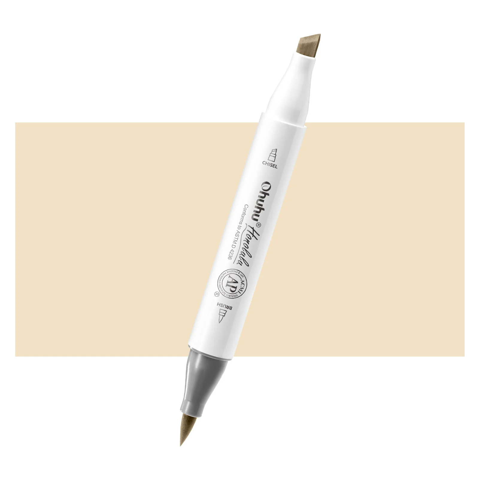 Ohuhu Honolulu YR212 / Y43 Individual Marker, Brush & Chisel