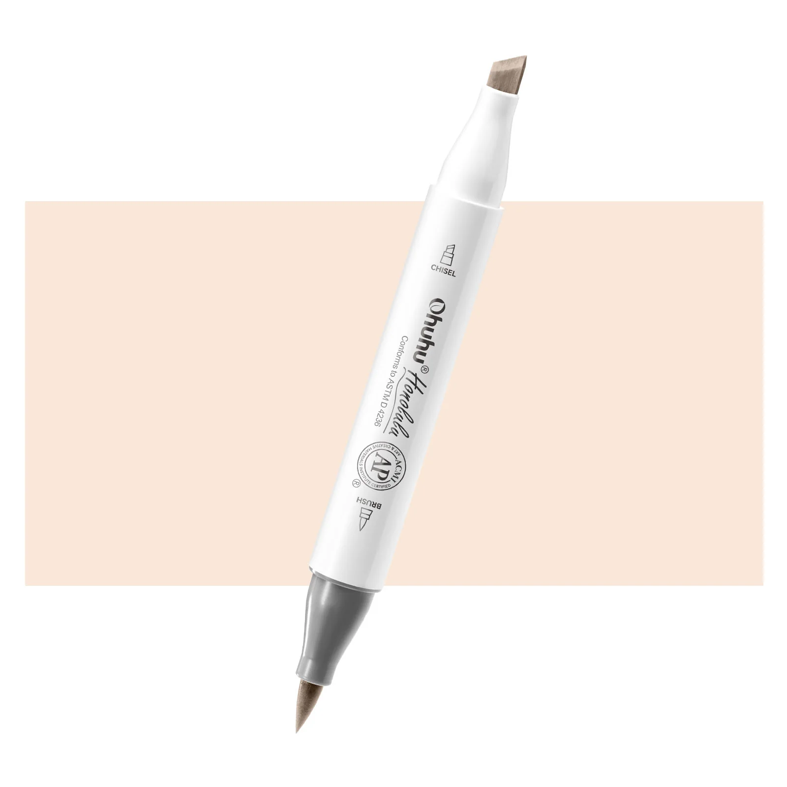 Ohuhu Honolulu YR220 / YR03 Individual Marker, Brush & Chisel