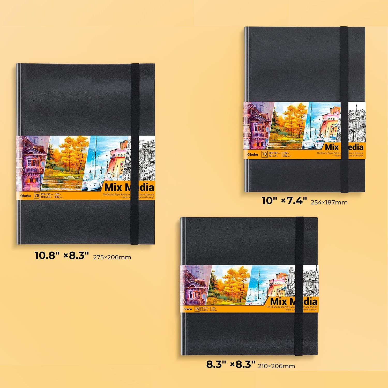 Ohuhu Mix Media Pad for Multiple Techniques - Image 4