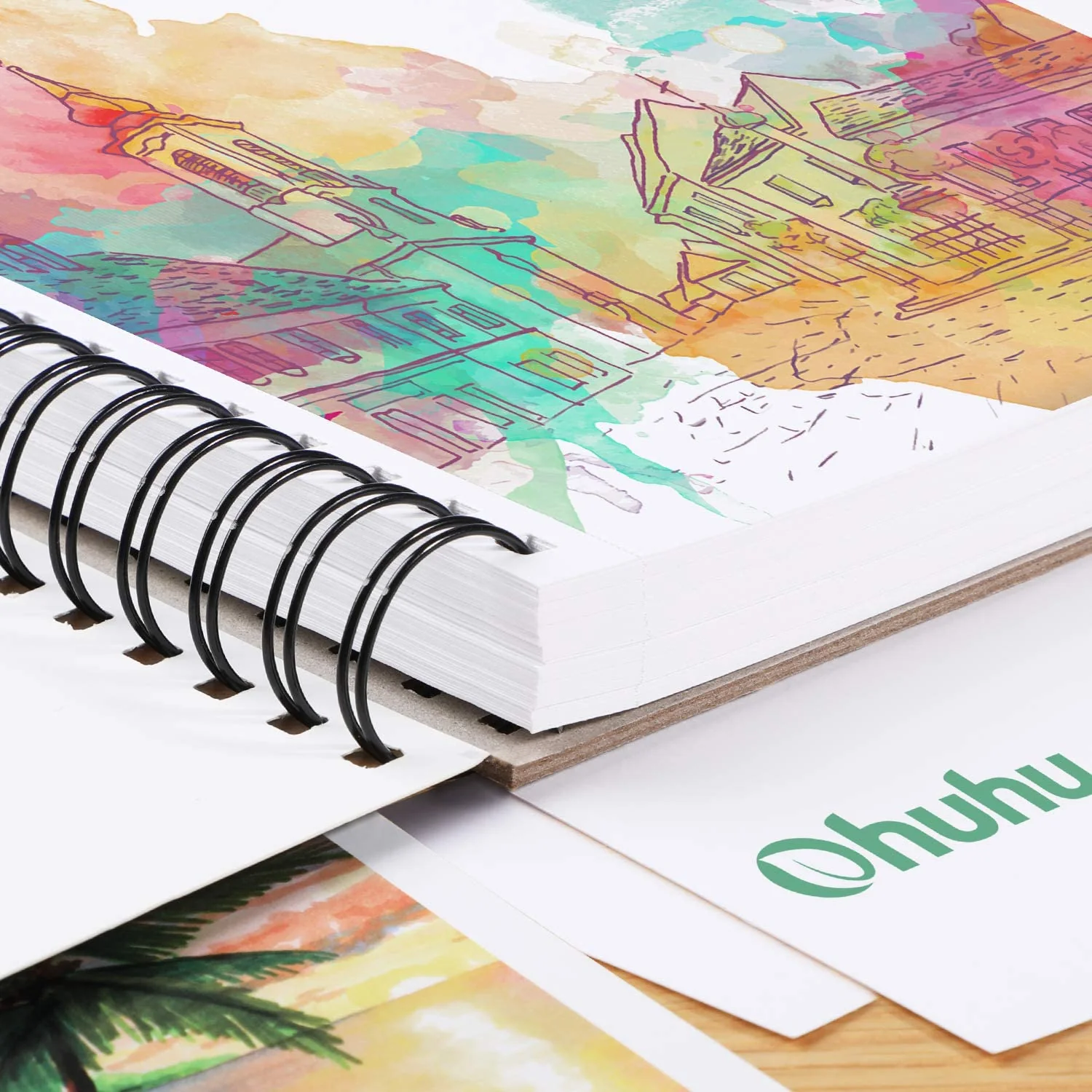 Ohuhu Spiral-Bound Marker Pad for Alcohol Markers (Brazil Domestic Shipping) - Image 3