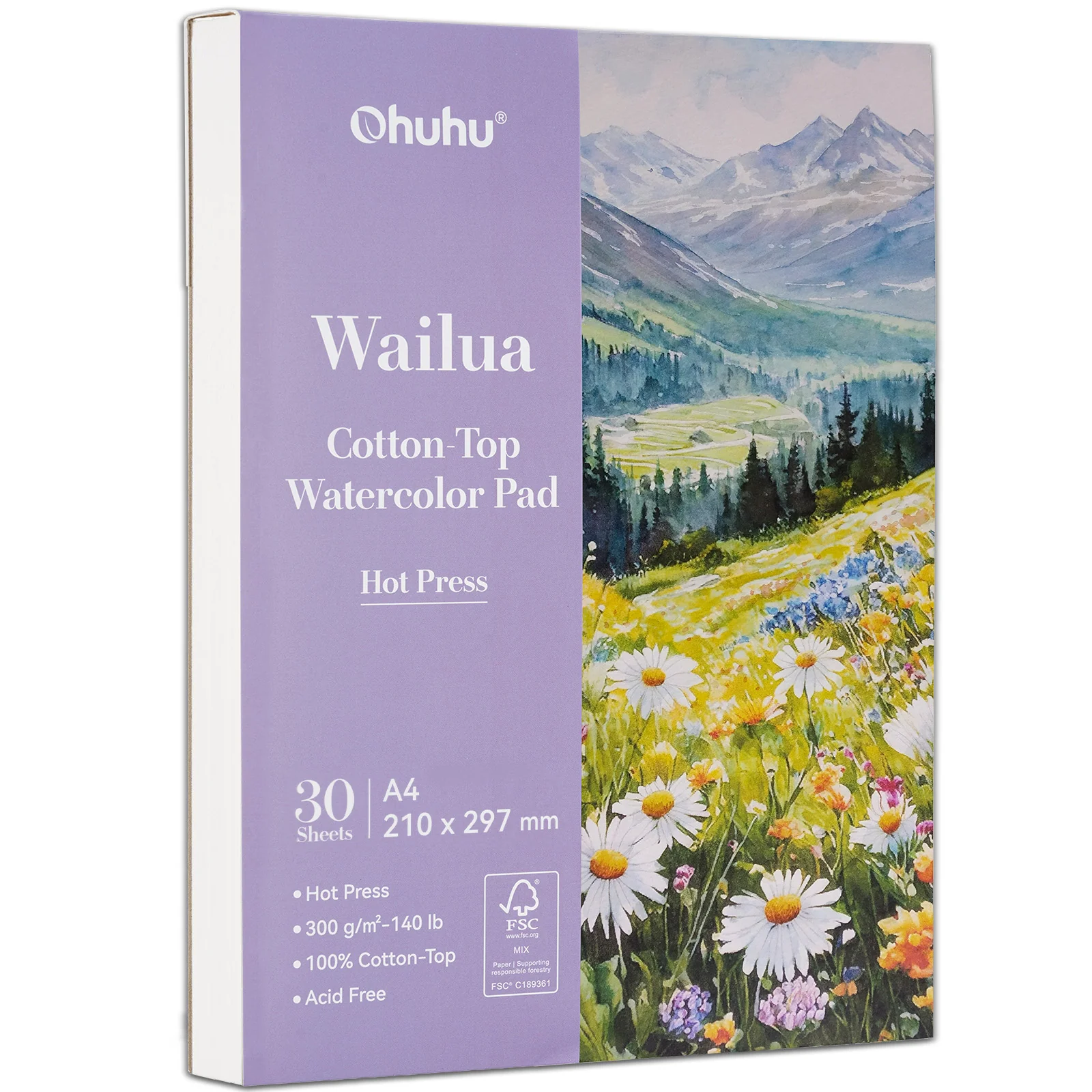 Ohuhu Wailua Cotton-Top Watercolor Pad - Image 19